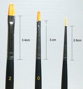 Tamiya 87067 Modeling Brush HF Standard Set