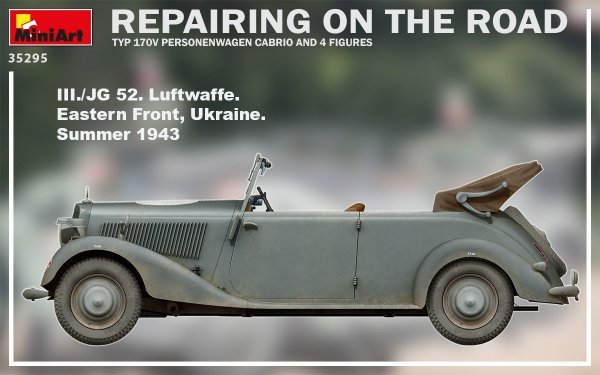 MiniArt 35295 REPAIRING ON THE ROAD 1/35