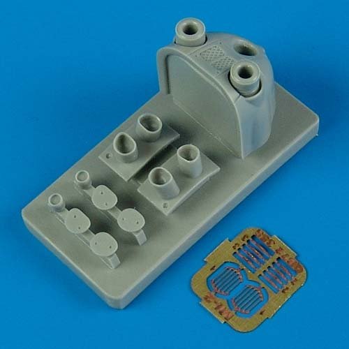 Quickboost QB72355 Mi-2 Hoplite Set (Air Intake, Exhaust, F.O.D.) 1/72