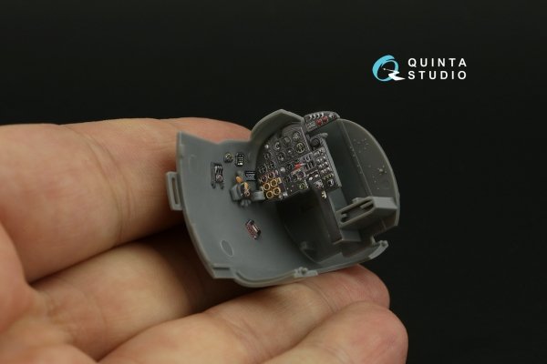 Quinta Studio QDS-48424 Mosquito FB Mk.VI/NF Mk.II 3D-Printed coloured Interior on decal paper (Tamiya) (Small version) 1/48
