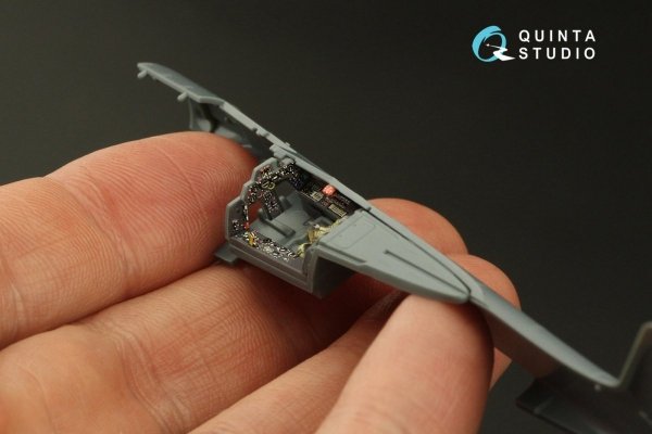 Quinta Studio QD72041 Fw 190A-8 3D-Printed &amp; coloured Interior on decal paper (Eduard) 1/72