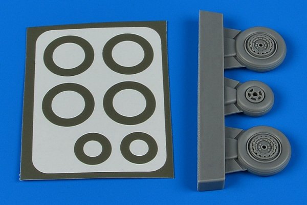 Aires 4906 MiG-17 wheels &amp; paint masks 1/48 AMMO