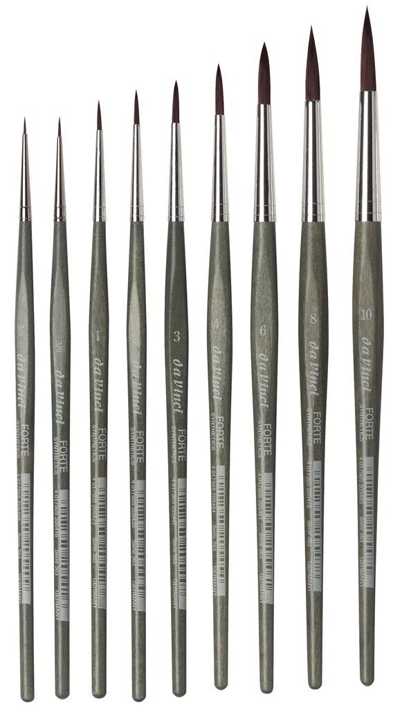 da Vinci 363/3 Pędzel FORTE Synthetics okrągły rozmiar 3