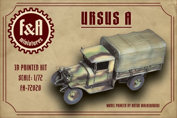 F&amp;A Miniatures FA-72020 Ursus A 1/72