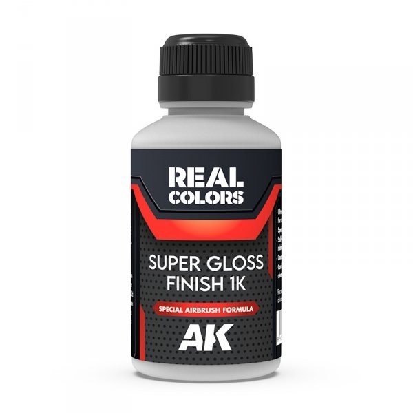 AK Interactive RC705 SUPER GLOSS FINISH 1K VARNISH – BARNIZ SUPER BRILLANTE 1K 120ml