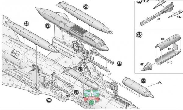 Modelsvit 72048 Su-17M3R Reconnaissance fighter-bomber 1/72