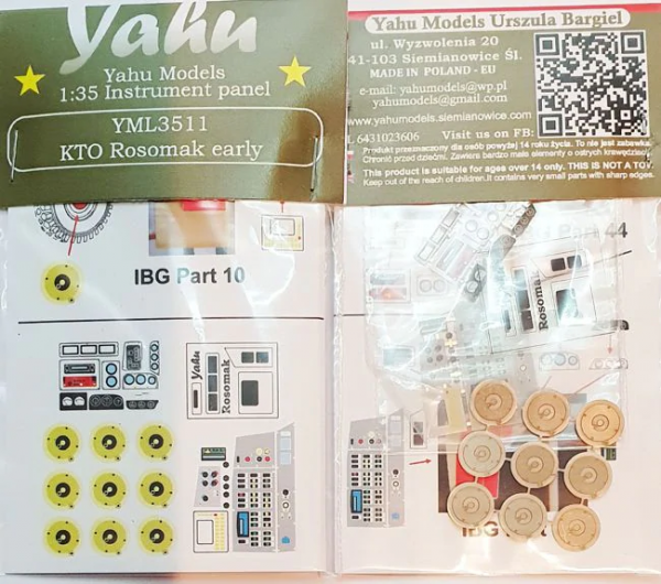 Yahu YML3511 KTO Rosomak early for IBG  1/35