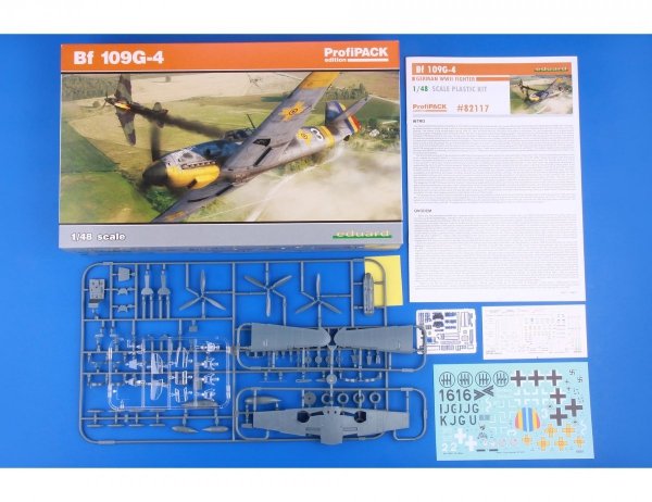 Eduard 82117 Bf 109G-4 1/48