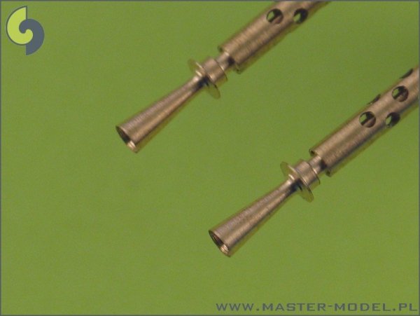 Master SM-35-002 Browning M2 aircraft .50 caliber (12.7mm) barrels with flash hiders (2pcs)