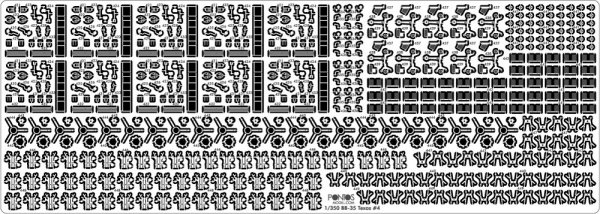 Pontos 35024FB USS BB-35 Texas 1945 Detail up set (20B Deck Blue Decl) (1:350)