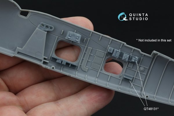 Quinta Studio QT48132 Fairey Barracuda Observer Station (Trumpeter)  1/48