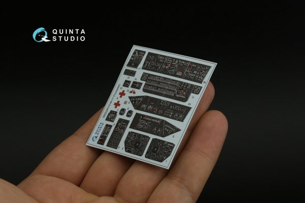 Quinta Studio QDS-35110 Mi-17 3D-Printed coloured Interior on decal paper (Trumpeter) (Small version) 1/35
