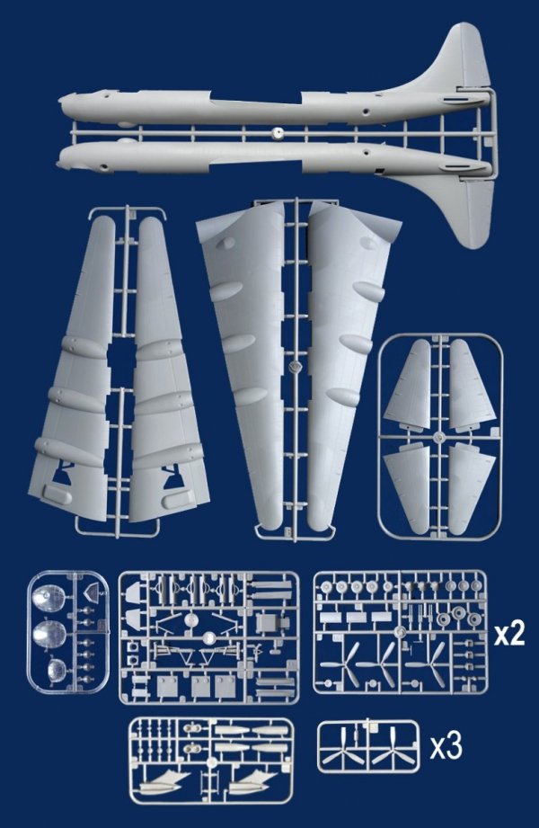 Roden 337 Convair B-36D/F/H/J Peacemaker 1/144