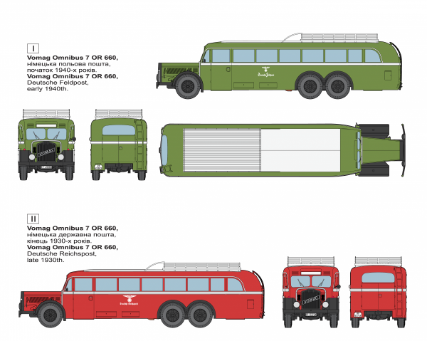 Roden 824 Vomag Omnibus 7 OR 660 1/35