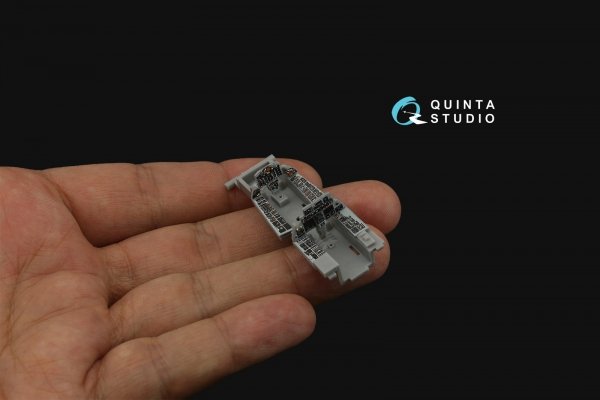 Quinta Studio QD72091 F-4D 3D-Printed &amp; coloured Interior on decal paper (Fine Molds) 1/72