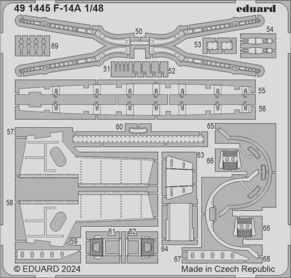 Eduard BIG49418 F-14A GREAT WALL HOBBY 1/48