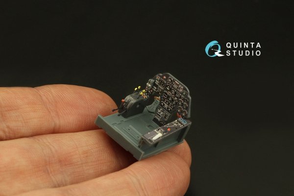 Quinta Studio QD48386 BF 110G 3D-Printed &amp; coloured Interior on decal paper (Eduard) 1/48