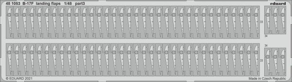 Eduard 481053 B-17F landing flaps HKM 1/48