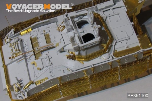 Voyager Model PE351100 Modern British FV510 Worrior TES(H) AIFV w/Slat Amour 2011 VER Upgrade Set（For MENG SS-017） 1/35