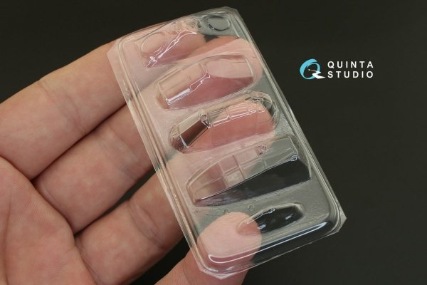 Quinta Studio QC72001 Pe-2 vacuformed clear canopy (for 7283 Zvezda kit) 1/72