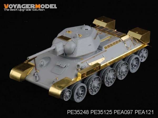 Voyager Model PE35248 WWII Russian T-34/76 Mod.1943 (For DRAGON Kit) 1/35