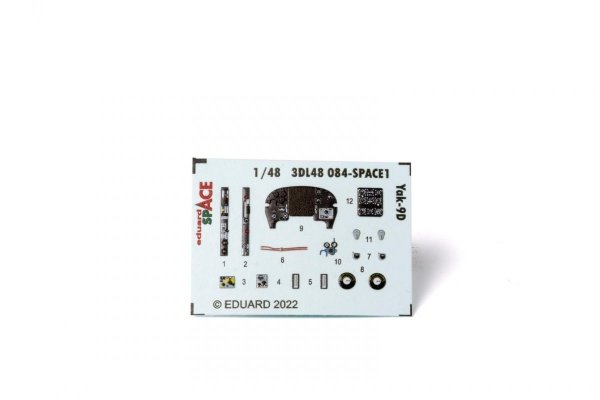 Eduard 3DL48084 Yak-9D SPACE ZVEZDA 1/48