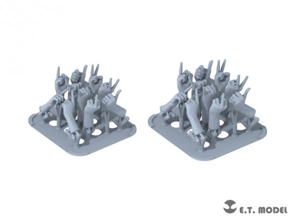 E.T. Model P35-326 Hands for Figures Type.2 1/35