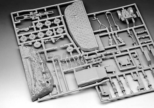 Revell 63344 Krupp Protze KFZ 69 with 3,7cm Pak - model set 1/76