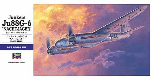Hasegawa E32 Junkers Ju88G-6 Nachtjager (1:72)