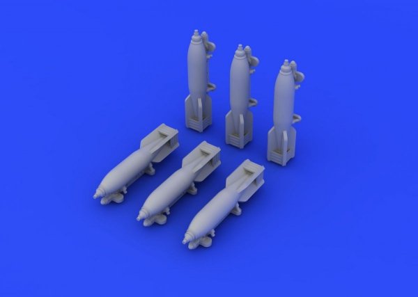 Eduard 672069 B.534 bombs &amp; racks 1/72 (EDUARD)