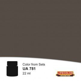 Lifecolor UA781 Brown Stone 22ml