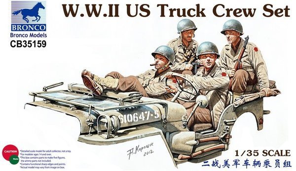 Bronco CB35159 U.S. Truck Crew Set (1:35)