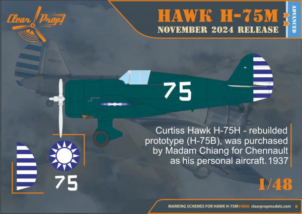 Clear Prop! CP4806 H-75MHawk ADVANCED KIT 1/48