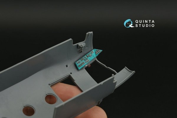 Quinta Studio QD48380 Mi-8MT 3D-Printed &amp; coloured Interior on decal paper (AMK) 1/48