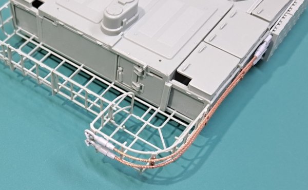 Eureka XXL ER-3575 K2 Black Panther MBT Towing Cables &amp; Holders (Academy) 1/35