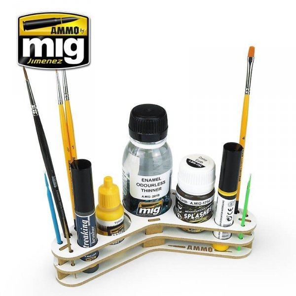 AMMO of Mig Jimenez 8028 BOOMERANG ORGANIZER (storage)