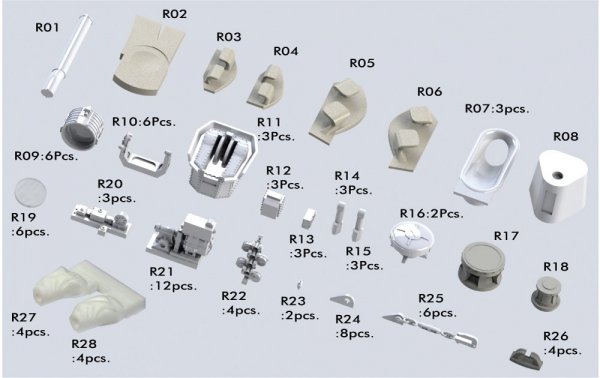 Pontos 23009F1 HMS HOOD 1941 Detail Up Set 1/200