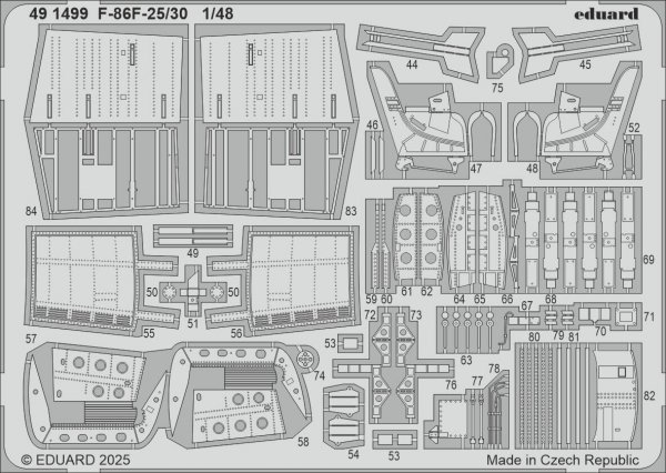 Eduard 491499 F-86F-25/30 AIrfix 1/48