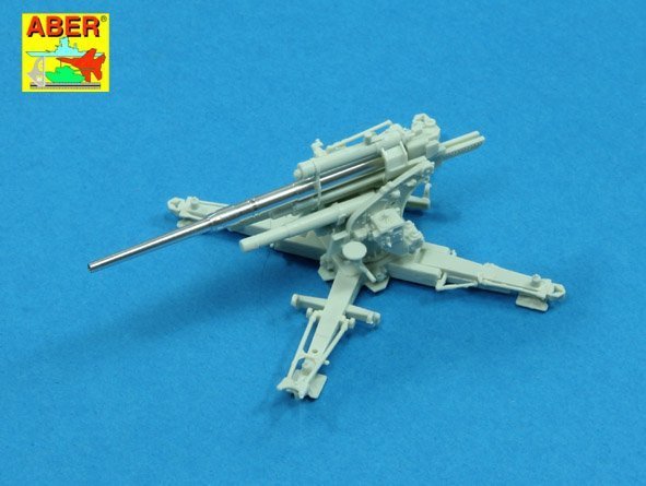 Aber 72L-62 German 88mm L/56 two-piece barrel for Flak 36/37 (1:72)