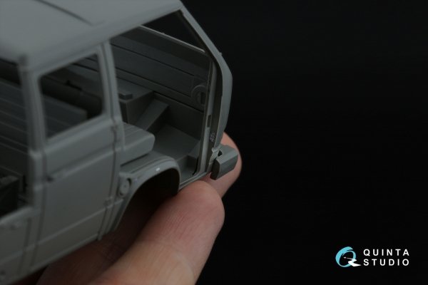 Quinta Studio QD35138 Bundeswehr VW T3 Family 3D-Printed &amp; coloured Interior on decal paper (Takom) 1/35