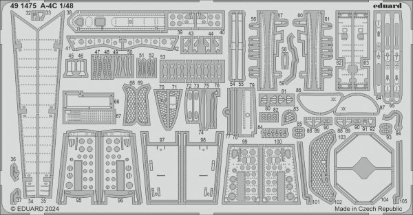 Eduard 491475 A-4C HOBBY 2000, HASEGAWA 1/48