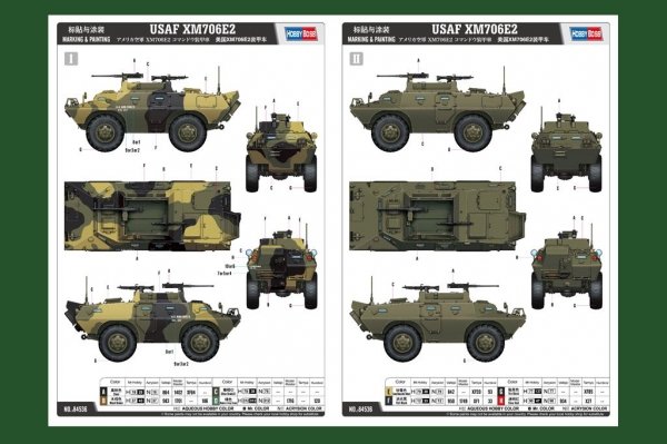 Hobby Boss 84536 USAF XM706E2 1/35