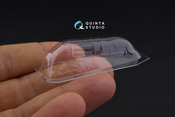 Quinta Studio QC48080 Yak-4 vacuformed clear canopy (for Mars Models kit) 1/48