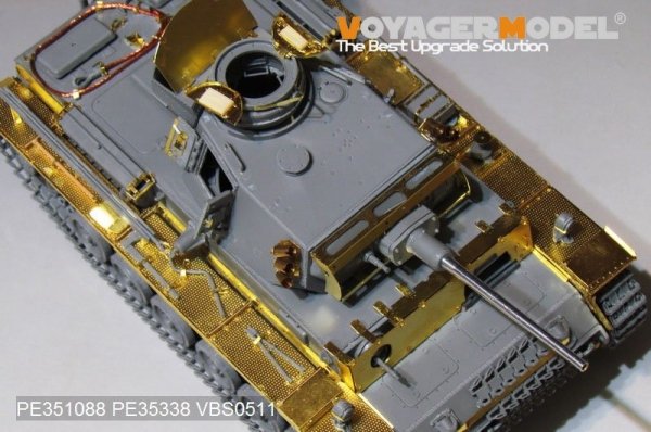 Voyager Model PE351088 WWII German Pz.KPfw.III Ausf.M basic Dragon 1/35