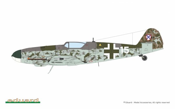 Eduard 70164 Bf 109G-10 WNF/ Diana ProfiPACK Edition 1/72