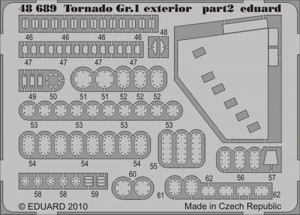 Eduard 48689 Tornado Gr.1 exterior 1/48 Hobby Boss