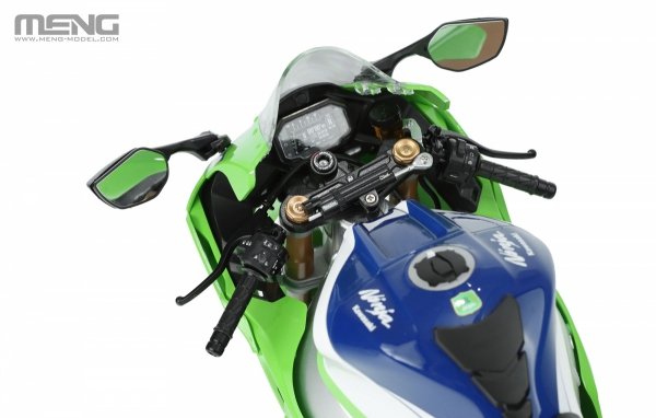 Meng SPS-092 Kawasaki Ninja ZX-10R Movable Metal Front Fork Set (for MT-007/S) 1/9