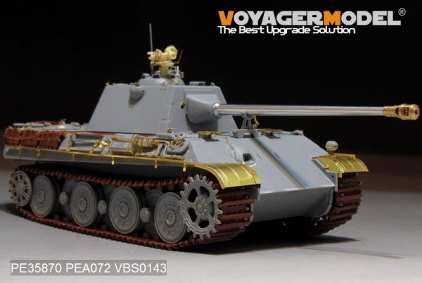 Voyager Model PE35870 WWII German Panther II Prototype Design Plan basic for AMUSING HOBBY 1/35