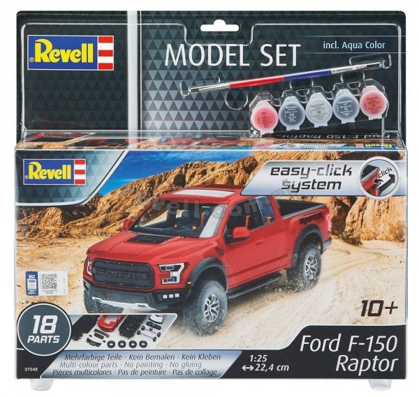 Revell 67048 Ford F-150 Raptor 1/25
