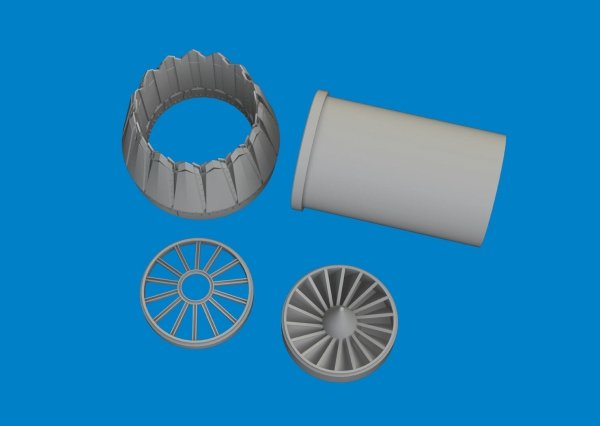 Eduard 6481087 F-35C exhaust nozzle PRINT TAMIYA 1/48